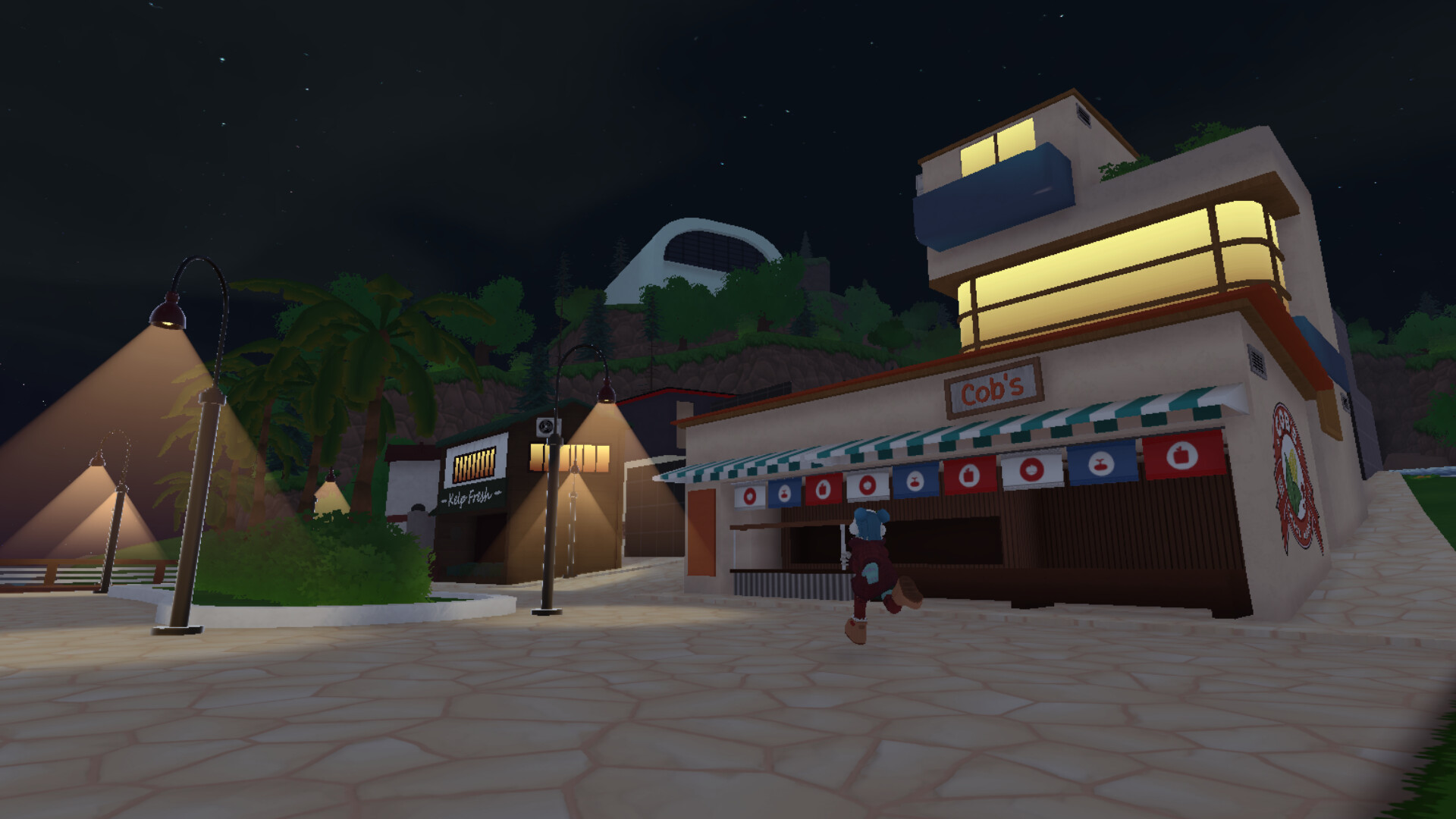 Chilling at night on Bobo Bay